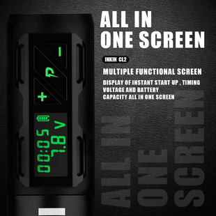 INKin CL2 3.5mm Stroke Wireless Tattoo Machine - INKin Tattoo Supply