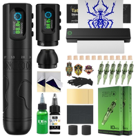 INKin Inkflexo Tattoo Machine Kit 2.0mm - 4.2mm Adjustable Stroke, Tattoo Gun Kit with Tattoo Stencil Printer - INKin Tattoo Supply
