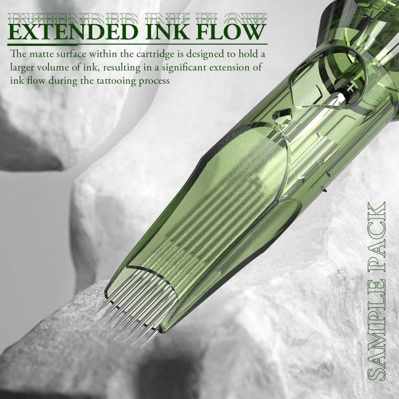 INKin Revo Tattoo Cartridges Needles Sample Pack (6Pcs) - INKin Tattoo Supply