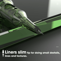 INKin CL2 Xmas Green Wireless Tattoo Machine Kit - INKin Tattoo Supply