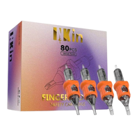 INKin Orange Long Taper Finger Ledge Tattoo Cartridges Mixed Bundle (80Pcs) - INKin Tattoo Supply