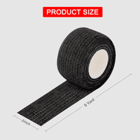 INKin Black Self-Adhesive Bandage (24 Rolls) - INKin Tattoo Supply