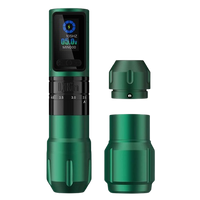 INKin Inferno Adjustable Stroke Wireless Tattoo Machine (2 Grips) -- US Warehouse - INKin Tattoo Supply