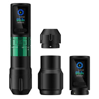 INKin Inferno Adjustable Stroke Wireless Tattoo Machine (2 Grips) - INKin Tattoo Supply