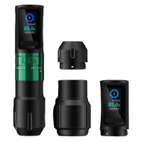 INKin Inferno Adjustable Stroke Wireless Tattoo Machine (2 Grips)