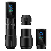 INKin Inferno Adjustable Stroke Wireless Tattoo Machine (2 Grips) - INKin Tattoo Supply