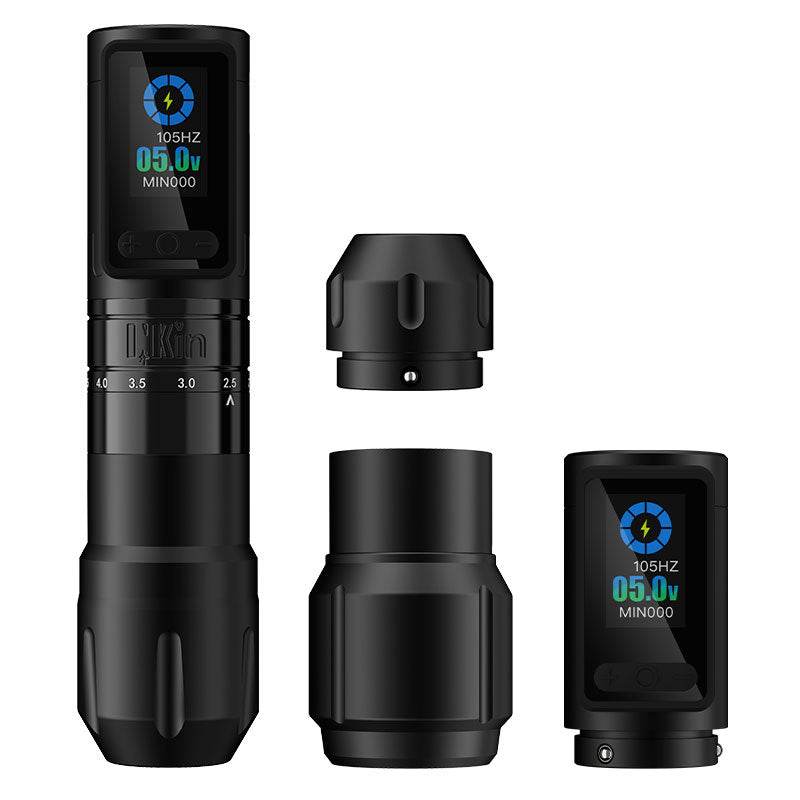 INKin Inferno Adjustable Stroke Wireless Tattoo Machine (2 Grips) - INKin Tattoo Supply