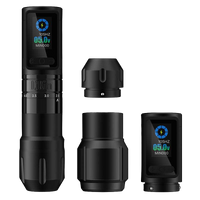 INKin Inferno Adjustable Stroke Wireless Tattoo Machine (2 Grips)