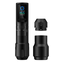 INKin Inferno Adjustable Stroke Wireless Tattoo Machine (2 Grips) -- US Warehouse - INKin Tattoo Supply