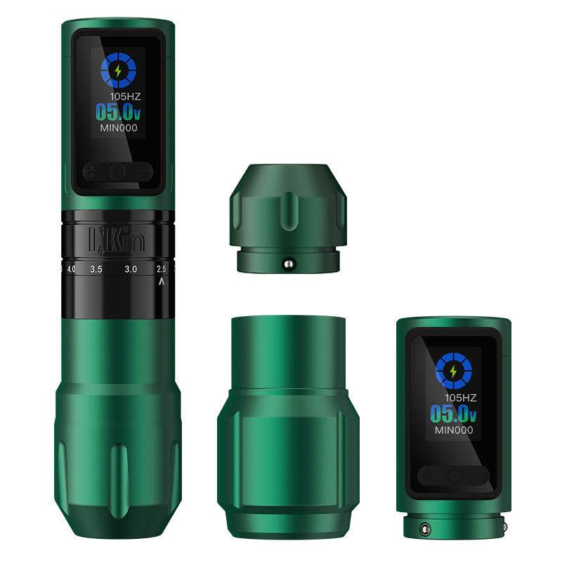 INKin Inferno Adjustable Stroke Wireless Tattoo Machine (2 Grips) - INKin Tattoo Supply