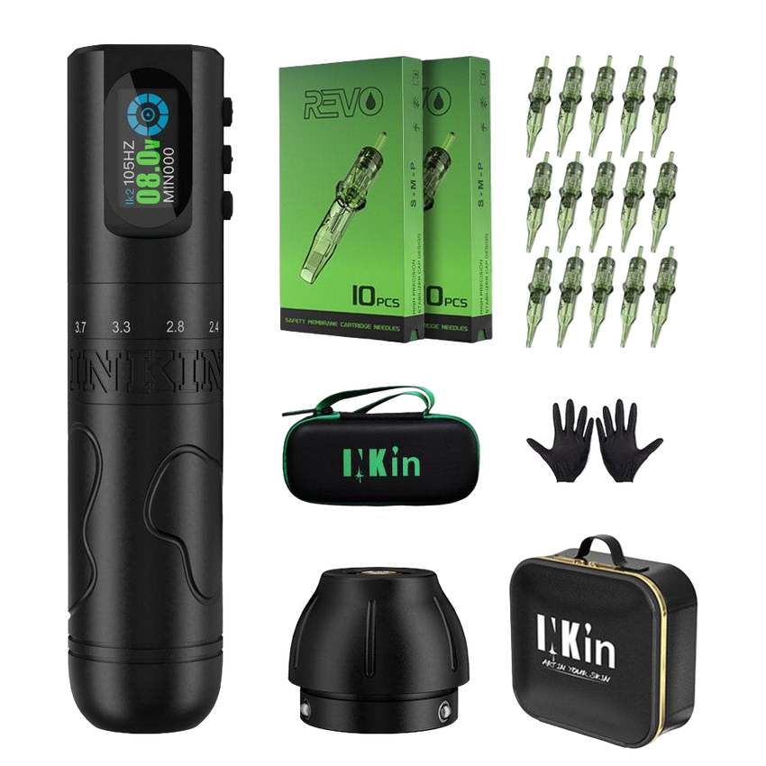 INKin Inkflexo Adjustable Tattoo Machine SMP Complete Kit - INKin Tattoo Supply
