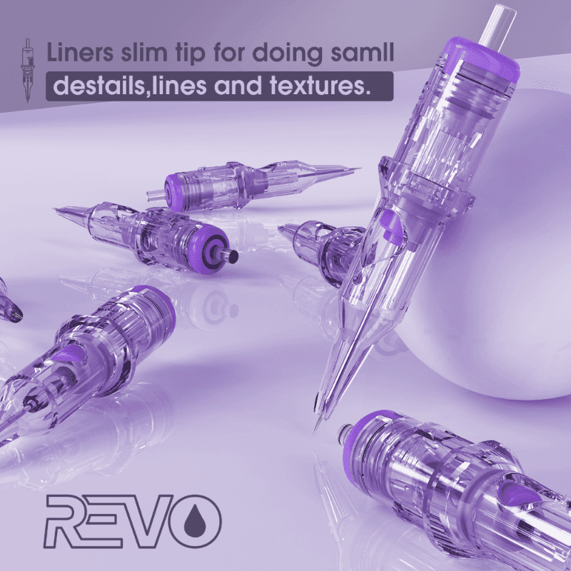 INKin REVO PMU Cartridge Sample Pack (5Pcs) - INKin Tattoo Supply