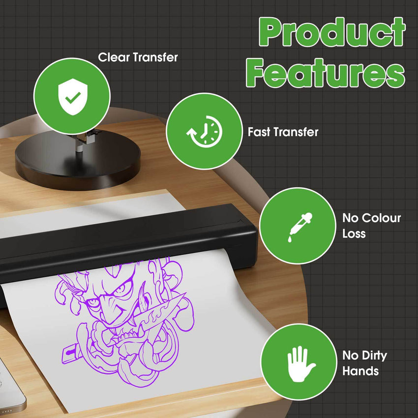 INKin Thermal Tattoo Transfer Paper - INKin Tattoo Supply