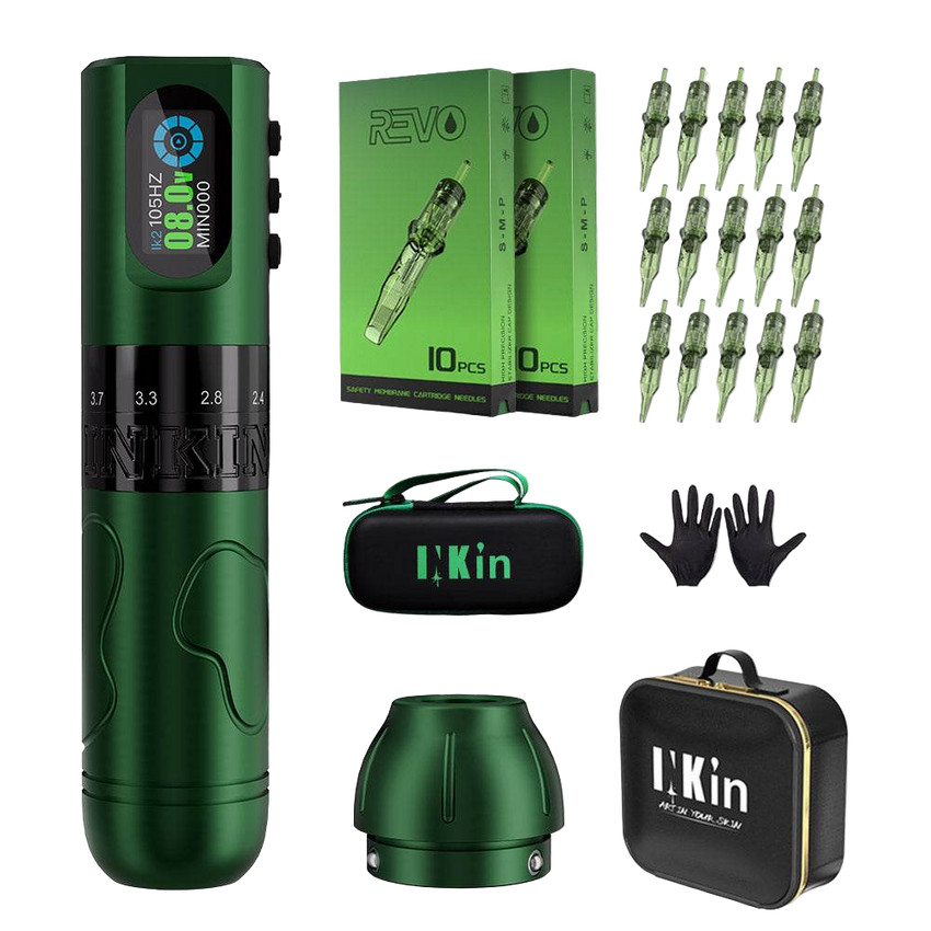 INKin Inkflexo Adjustable Tattoo Machine SMP Complete Kit - INKin Tattoo Supply