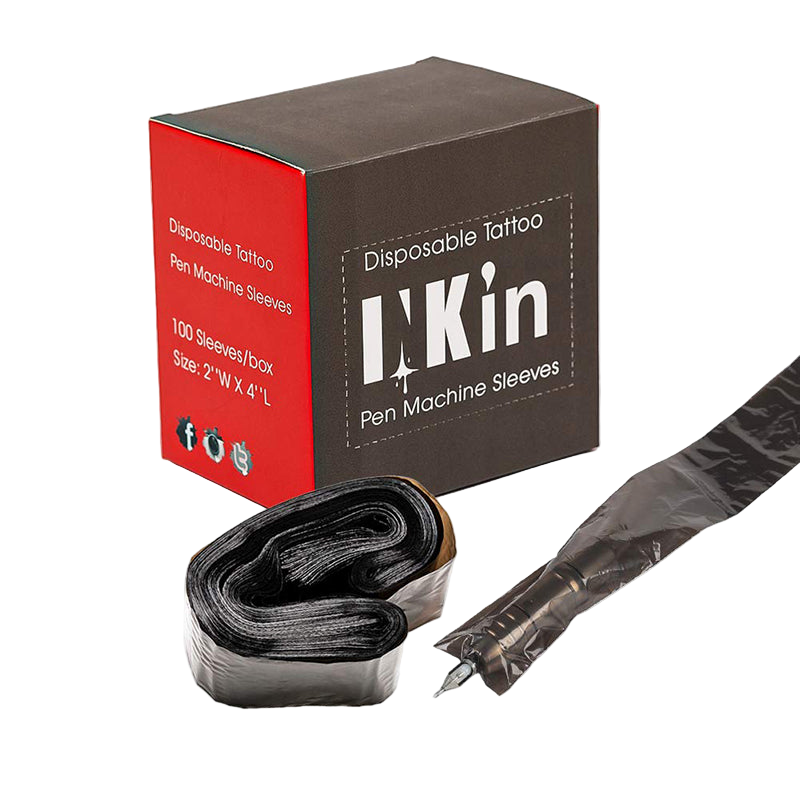 INKin Tattoo Clip Cord Sleeves (100Pcs) - INKin Tattoo Supply