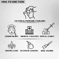 INKin Black Waterproof Disposable Dental Bibs (125 Pack ) - INKin Tattoo Supply