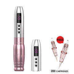 Lola Air Pro Wireless Adjustable Permanent Makeup Machine with Extra Battery Power - INKin Tattoo Supply