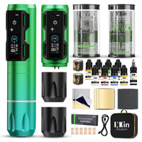 INKin CL4 Professional Full Set Wireless Tattoo Machine Kit - INKin Tattoo Supply