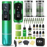 INKin CL4 Professional Full Set Wireless Tattoo Machine Kit - INKin Tattoo Supply