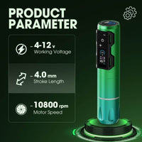 INKin CL4 Professional Full Set Wireless Tattoo Machine Kit - INKin Tattoo Supply