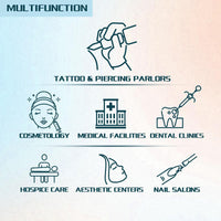 INKin Blue Waterproof Disposable Dental Bibs (125 Pack ) - INKin Tattoo Supply