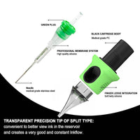 INKin Kelly Finger Ledge Tattoo Needle Cartridges (80Pcs) - INKin Tattoo Supply