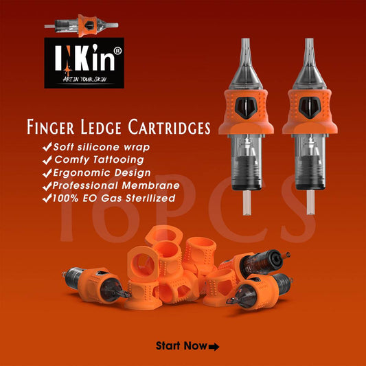 INKIN FINGER LEDGE TATTOO CARTRIDGE - INKin Tattoo Supply