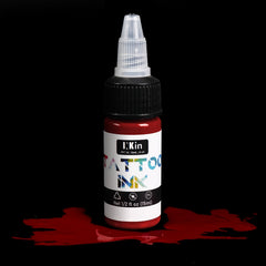 Tattoo Ink Dark Red 1/2 OZ (15 ml) - 038 - INKin Tattoo Supply