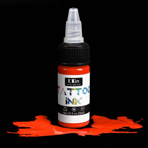 Tattoo Ink Orange 1/2 OZ (15 ml) - 065 - INKin Tattoo Supply