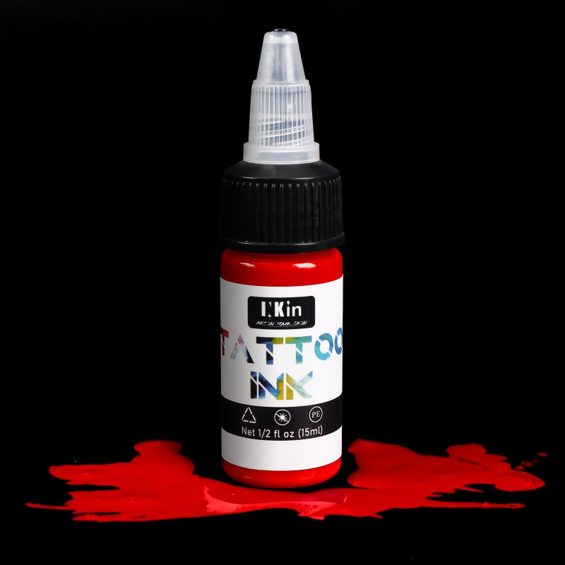 Tattoo Ink Lipstick Red 1/2 OZ (15 ml) - 078 - INKin Tattoo Supply