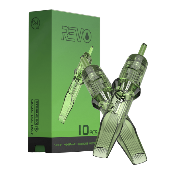 Agulhas para Cartuchos de Tatuagem INKin REVO (10 Unidades)