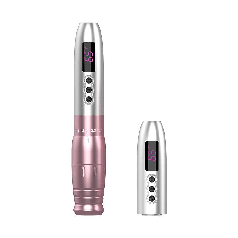 Lola Air Pro Wireless Adjustable Permanent Makeup Machine with Extra Battery Power - INKin Tattoo Supply