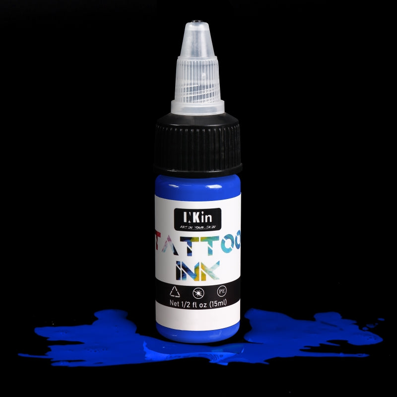 Tattoo Ink Sky Blue 1/2 OZ (15 ml) - 136 - INKin Tattoo Supply