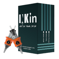 INKin Orange Long Taper Finger Ledge Tattoo Cartridges Mixed Bundle (40Pcs) - INKin Tattoo Supply