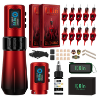 INKin Rampage 5.0mm Stroke Wireless Tattoo Machine Kit with Ink & Cartridges – Professional Complete Tattoo Set -- EU Warehouse - INKin Tattoo Supply