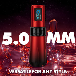 INkin Rampage Direct Drive 5.0mm Stroke Wireless Tattoo Machine