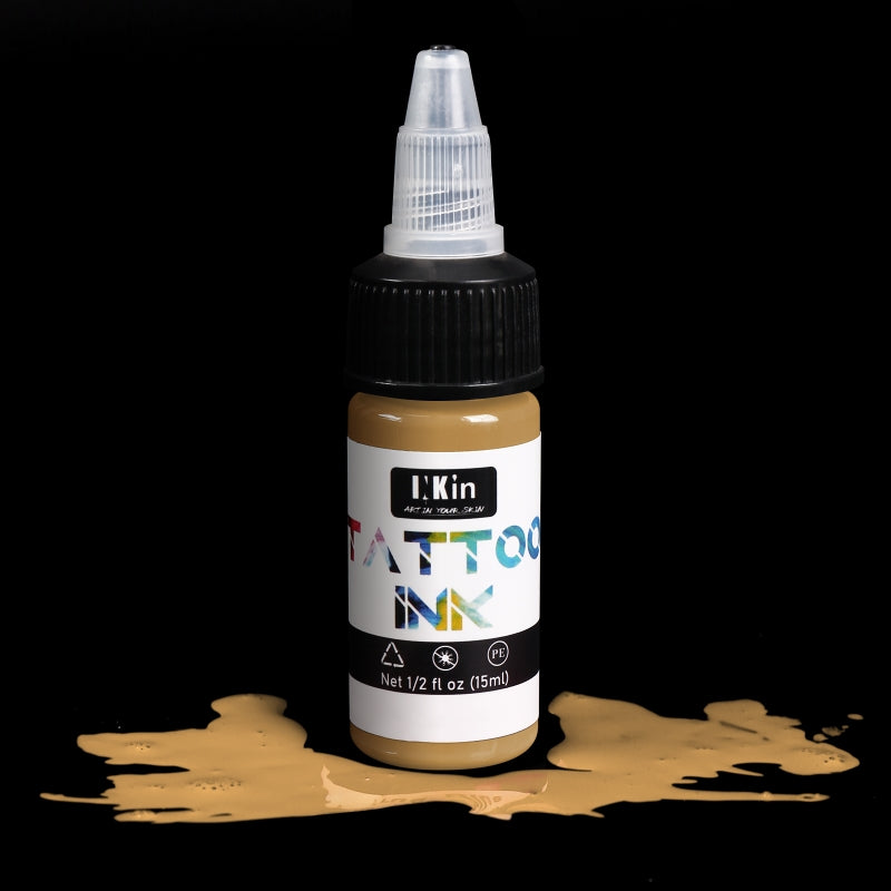 Tattoo Ink Caramel 1/2 OZ (15 ml) - 200 - INKin Tattoo Supply