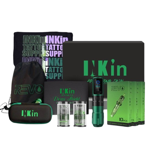 INKin Inferno Adjustable Stroke Wireless Tattoo Machine Special Box for Gift Choice
