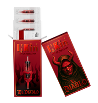 VORVERKAUF: INKin El Diablo Fingerauflage Tattoo-Kartuschen Nadeln (10 Stück)