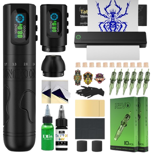 Kit Completo de Máquina de Tatuajes Ajustable INKin Inkflexo SMP