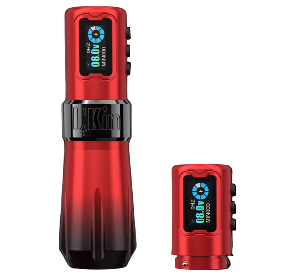 INKin Rampage 5.0mm Stroke Wireless Tattoo Machine Kit with Ink & Cartridges – Professional Complete Tattoo Set - INKin Tattoo Supply