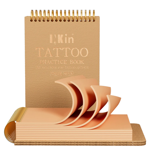 INKin Artificial Skin Tattoo 20 x 15 cm Thick 2 mm - Pack of 10 Practice Skin Tattoo Professional for Training (Beginners / Professionals) - INKin Tattoo Supply