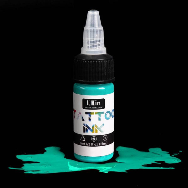Tattoo Ink Mint Green 1/2 OZ (15 ml) - 253 - INKin Tattoo Supply