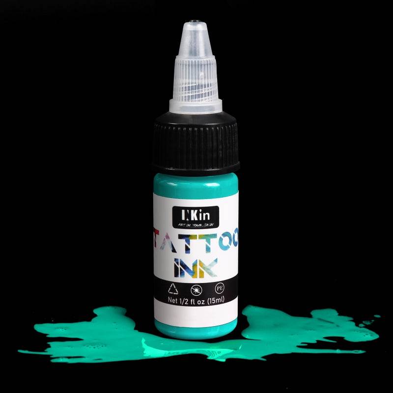 Tattoo Ink Mint Green 1/2 OZ (15 ml) - 253 - INKin Tattoo Supply