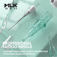 INKin MLKBRO Tattoo Cartridge Needles Mixed Big Value Pack (100Pcs) - INKin Tattoo Supply