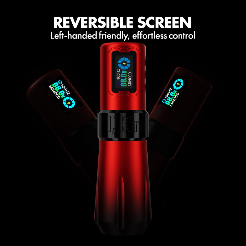 INKin Rampage 5.0mm Stroke Wireless Tattoo Machine Kit with Ink & Cartridges – Professional Complete Tattoo Set