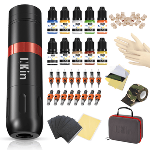 INKin Ultra 3.5mm Beginner Wireless Tattoo Machine Kit - INKin Tattoo Supply