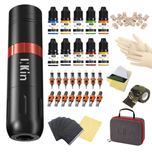 INKin Ultra 3.5mm Beginner Wireless Tattoo Machine Kit