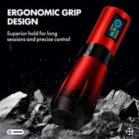 INKin Rampage 5.0mm Stroke Wireless Tattoo Machine Kit with Ink & Cartridges – Professional Complete Tattoo Set