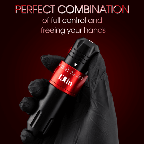 INKin AS Adjustable Strokes Rotary Tattoo Machine Kit - INKin Tattoo Supply